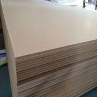 MDF Core Pure White face and back Use in furniture  commercial plywood film faced furniture cabinet