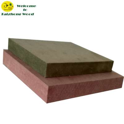 Green Color Moistureproof MDF