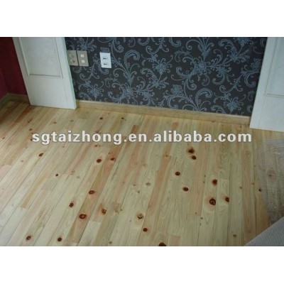 Hinoki wood floor