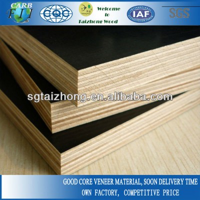 Concrete form plywood