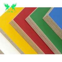 17mm Melamine Paper Coated Chipboard / Hardwood Plywood